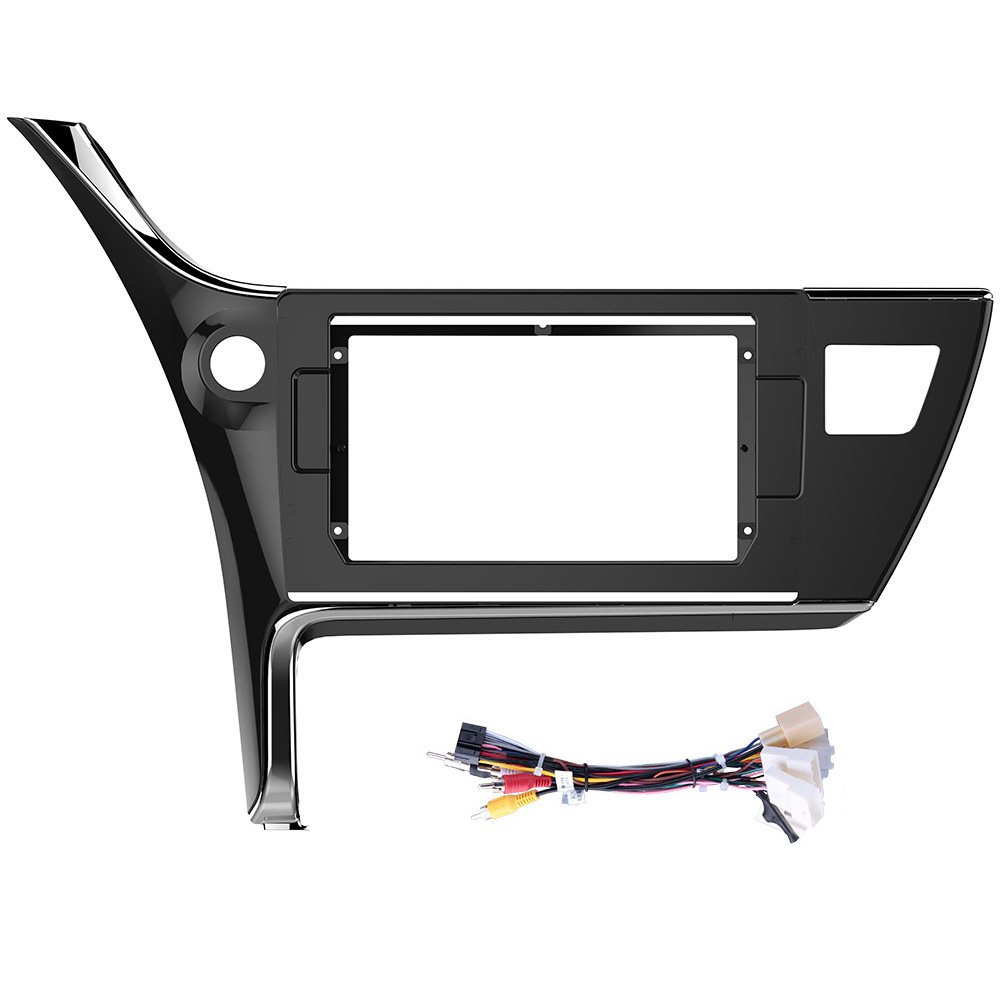 Car Accessories Audio Frame for Toyota Corolla 2017 LHD Dash Mount Frame Indoor Dashboard DVD Panel