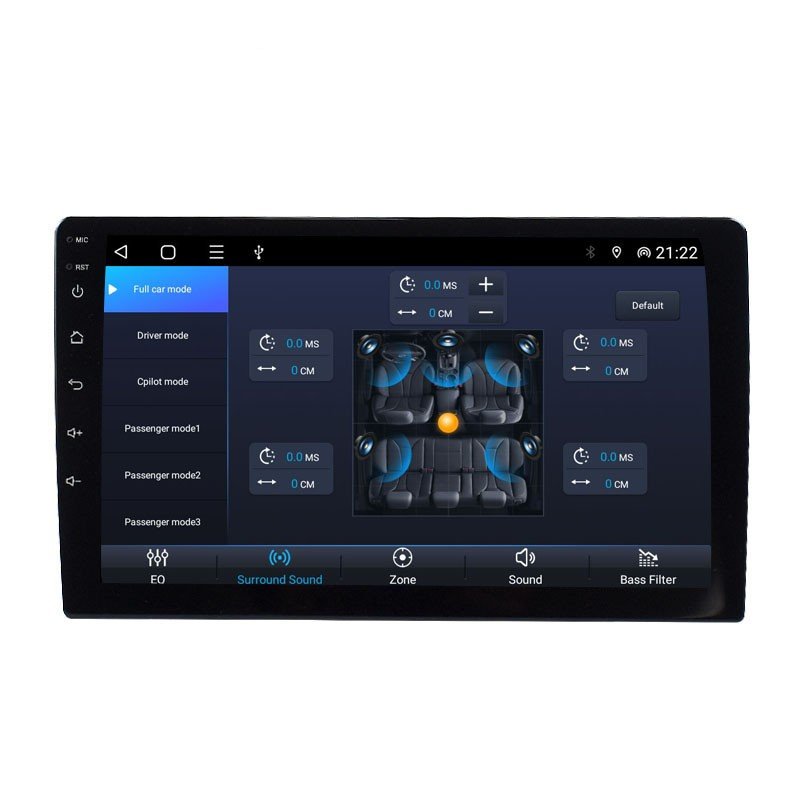 Good Rating 2 Din 7/9/10 Inch Auto Stereo Screen Fm Gps youtube netflix 4G Lte Android Car Radio with 360 Camera