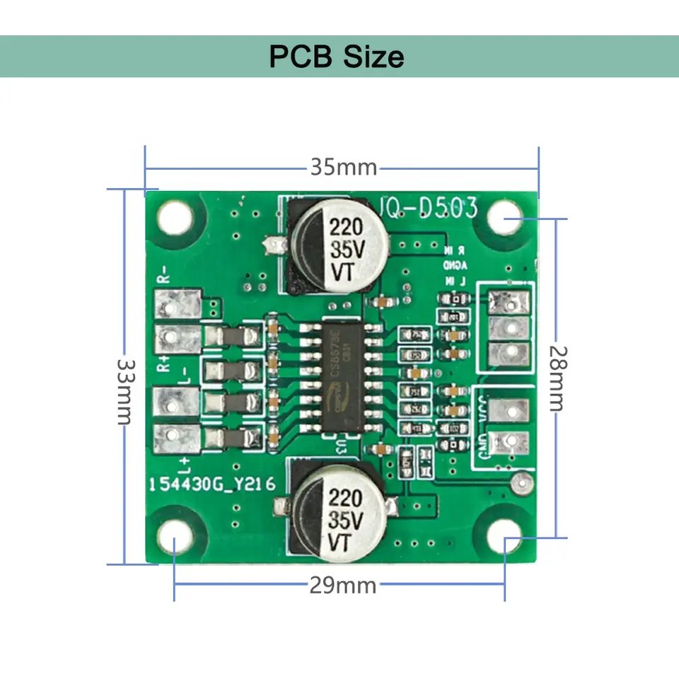 2*40W Digital Power Amplifier Board Car Audio MP3 Decoding Board Power Amplifier Module Amplifier Board
