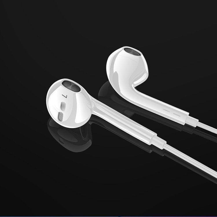 Factory Price 1.2M 3.5mm Wire In Ear Handsfree Volume Control Wired Earbuds with Mic For iPhone Gaming Earphones Headphones