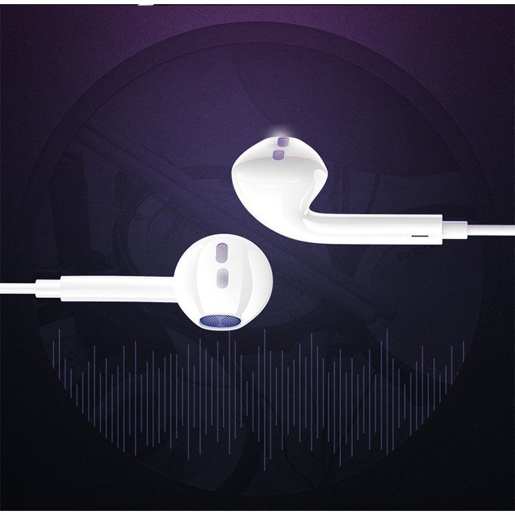 Factory Price 1.2M 3.5mm Wire In Ear Handsfree Volume Control Wired Earbuds with Mic For iPhone Gaming Earphones Headphones