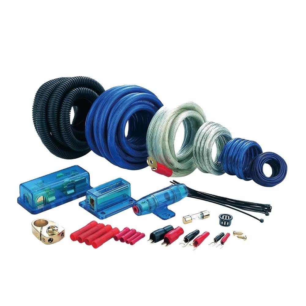 High Quality OFC CCA TCCA Car Audio Amp Wiring Kit Car Amplifier Wiring Kits