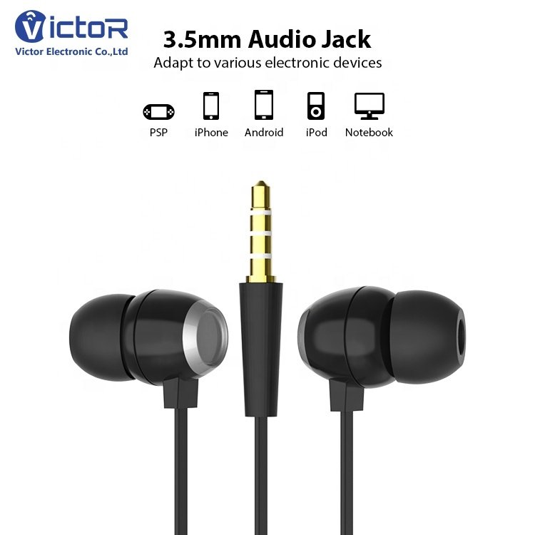 2019 New Products Mobile In Ear Earphone Quality Super Bass Universal Earbuds