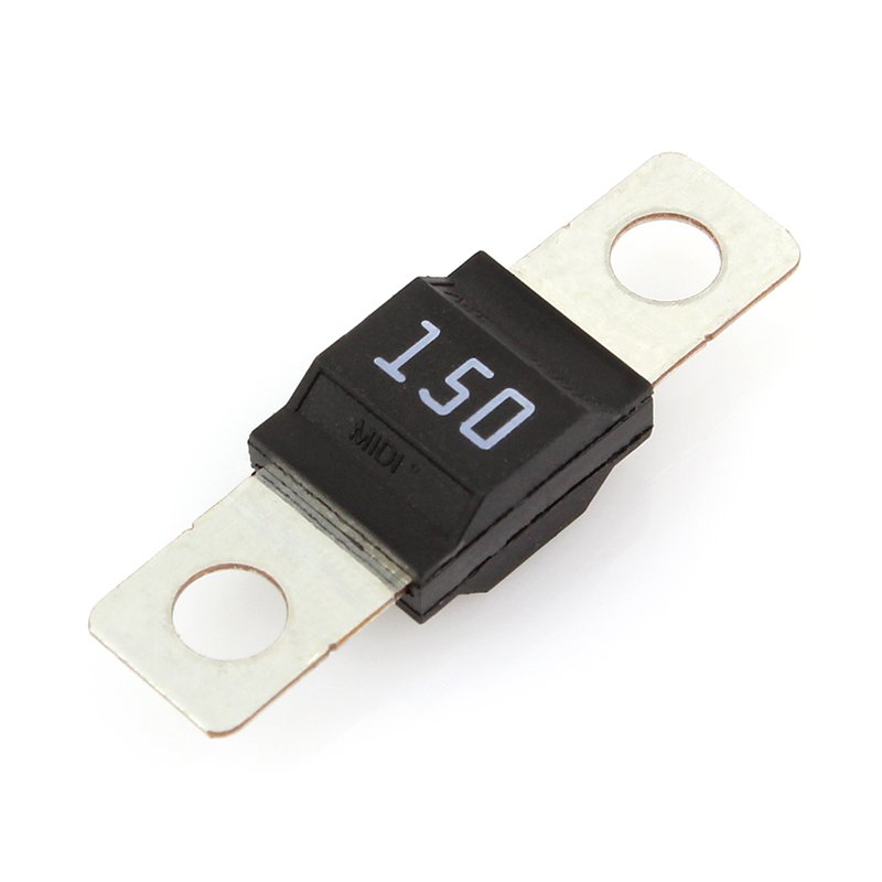 32V 30A-200A AMI/MIDI Electrical Fuse for Automotive Car Vehicle Audio Amplifier Inverter ADS Fuse Black