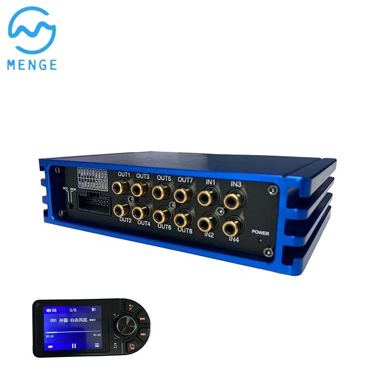 Big Power Full Range Class AB Car Build-in DSP Amplifiers Monoblock AndeSing Amplifier 120 Watt Car Power Amplifier