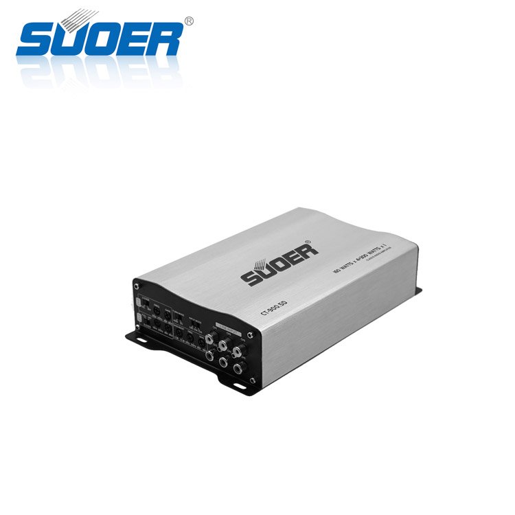 Suoer CT-900.5D-U Car Power Amplifier Subwoofer 5-Channel Ultra High Range Class D Car Amp with Crossovers