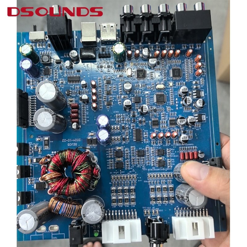 Car Amplifier with Remote Car Stereo 8 in 10 Out DSP Amplifier for Car Audio