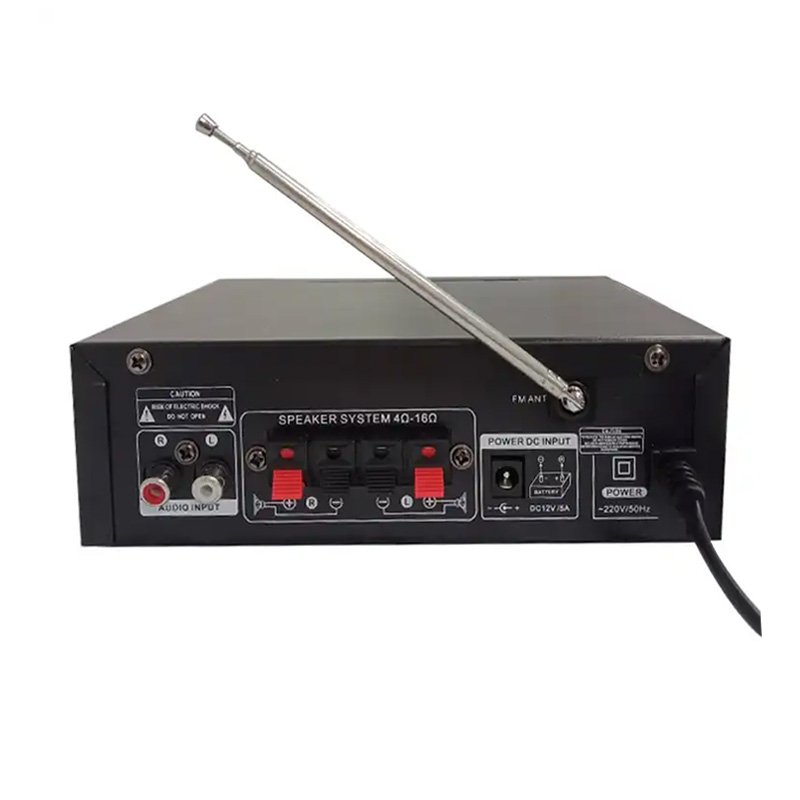 OEM Power Amplifier Desktop 6 in 1 Microphone Stereo Surround Sound Home Power Audio Amplifier