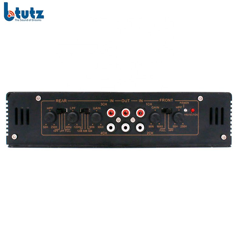 12V Full Range Car Amplifier 4 Channel 6800w Powerful Car Stereo Amplifier CTC-9500