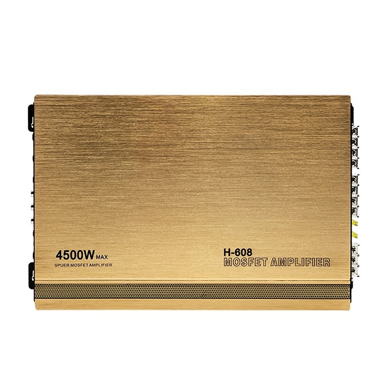 Single High-power 4-channel Car Power Amplifier Source Power Supply Factory Car Audio