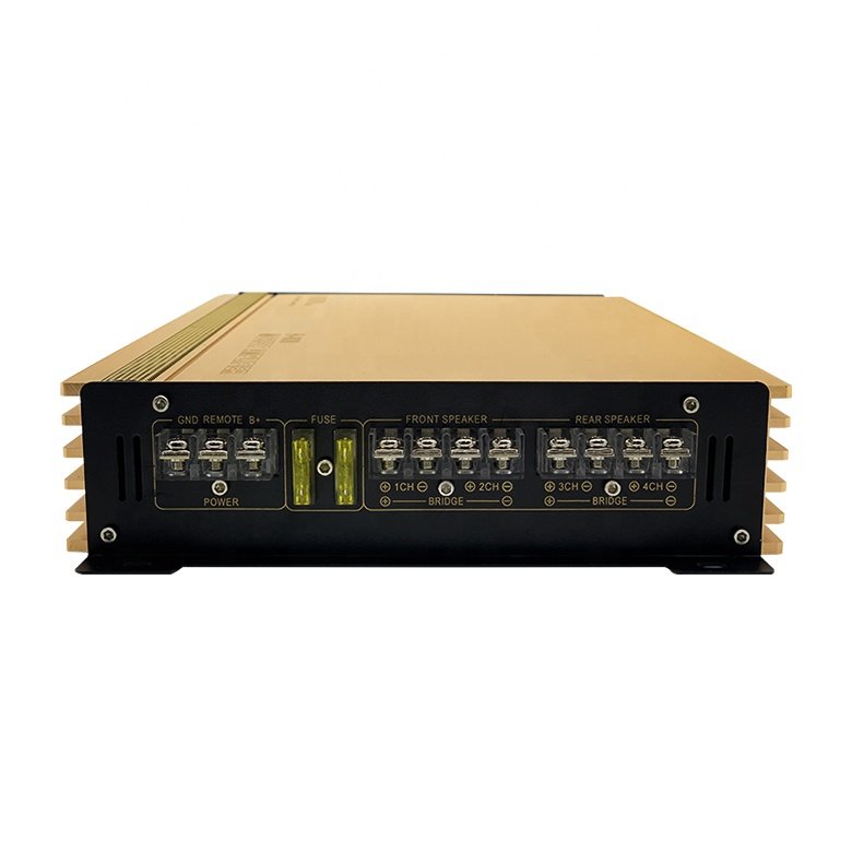 Single High-power 4-channel Car Power Amplifier Source Power Supply Factory Car Audio