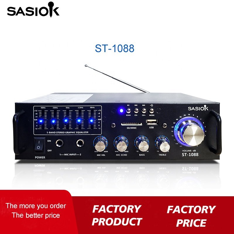 ST-1088 9000W High Power AC/DC EQUALIZER Amplifier