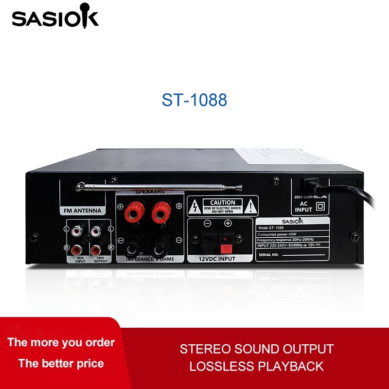 ST-1088 9000W High Power AC/DC EQUALIZER Amplifier
