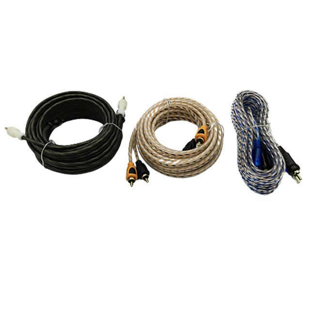 Quality Speaker High Performance RCA Cables 2M-2M Male to Male 3m Car Audio Cable With Plug Extension Wire