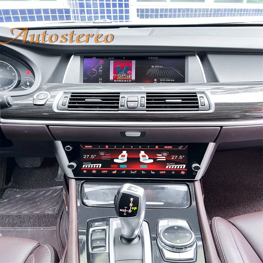 Digital AC Control Panel for BMW 5GT Series F07 535GT 550GT 2009-2018 Car Multimedia Player Air Conditioner Climate Board