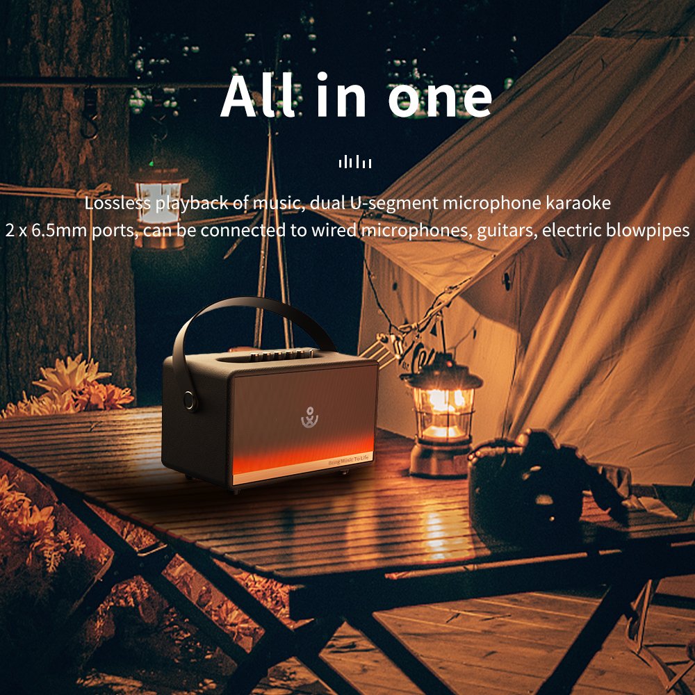 XDOBO Mirage 130w hifi heavy bass speaker 15 inch wireless bt5.3 ipx5 waterproof speaker with 2pcs wireless microphone