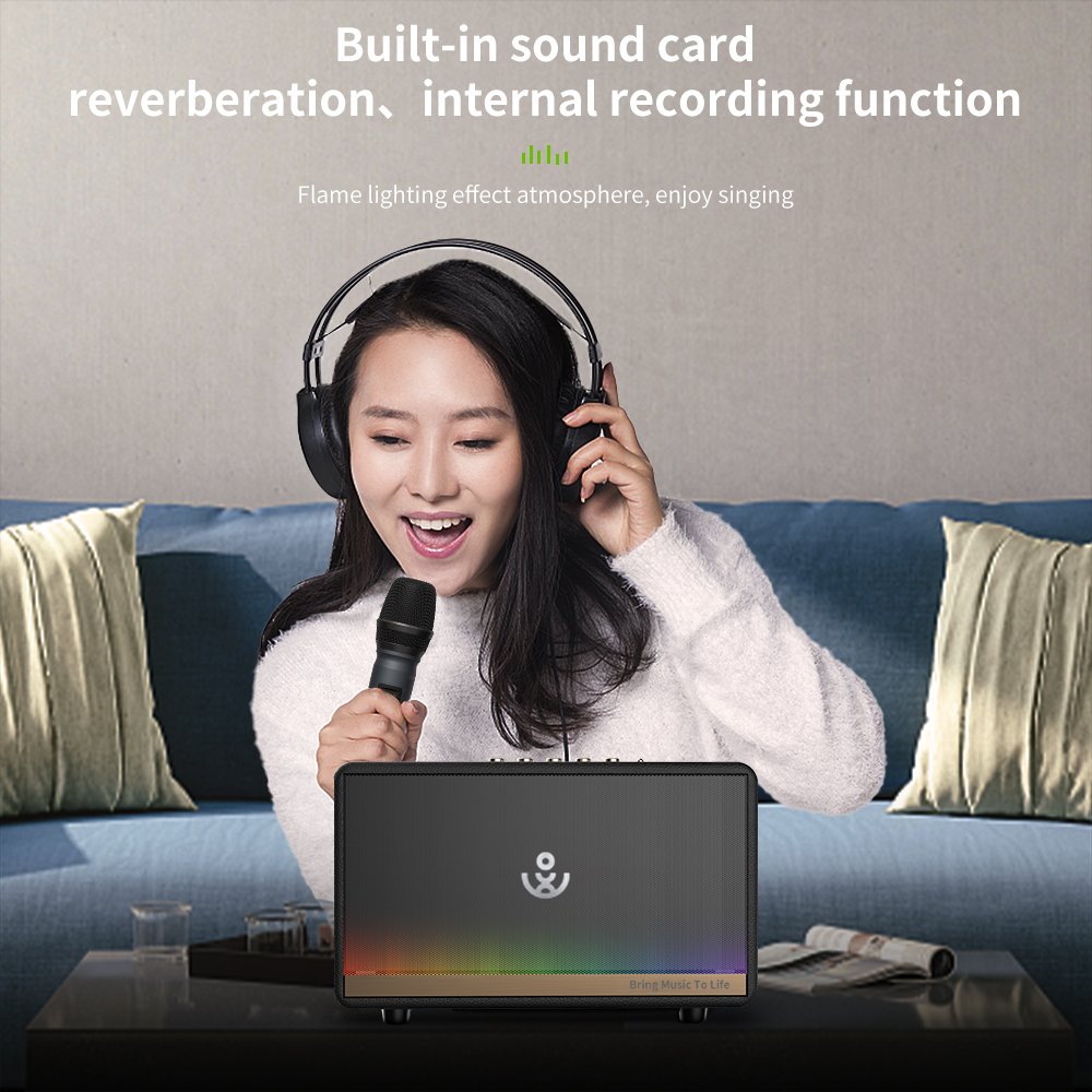 XDOBO Mirage 130w hifi heavy bass speaker 15 inch wireless bt5.3 ipx5 waterproof speaker with 2pcs wireless microphone
