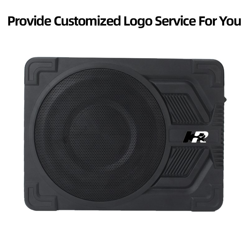 10"Active Car Under Seat Sub Woofer Bass Speaker Powered Amplifier 400W Subwoofer