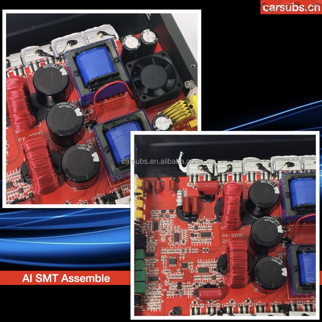 RMS 3000W Brazilian Car SPL Subwoofer Amplifier Full Range 3K 1ohm Strong Bass Peak 6000W Monoblock Car Amplifier Class D