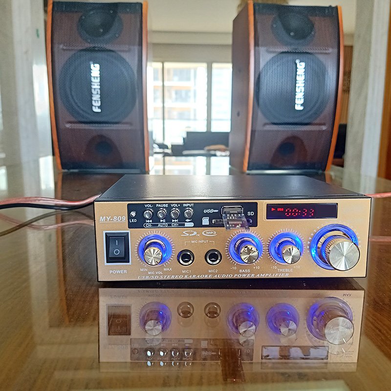 Buy Car Sound System Audio Amplifier Big Power KTV China 3 in 1 Karaoke Hi Fi Stereo Amplifier Home Amplifi Sound System