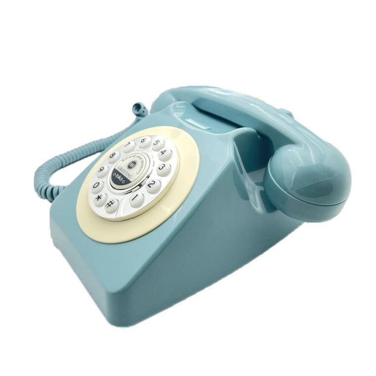 Recording Vintage Phone Audio guestbook Phone Wedding Blue Phone Wedding Message Recording Vintage audio guest book