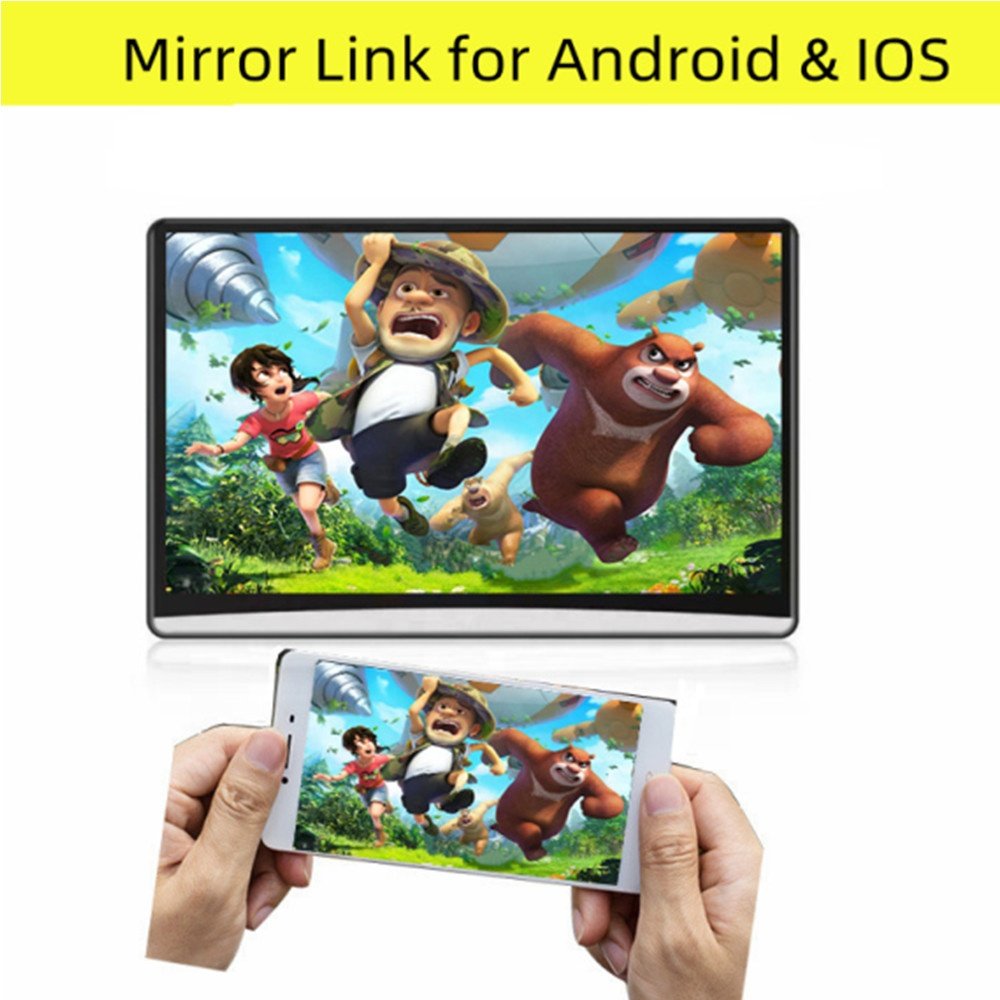 11.6 /12.4/13.3/14 Inch 4k Wifi LCD Display Smart Touch Screen TV Android 14 Tablet Car Rear Seat Entertainment Headrest Monitor