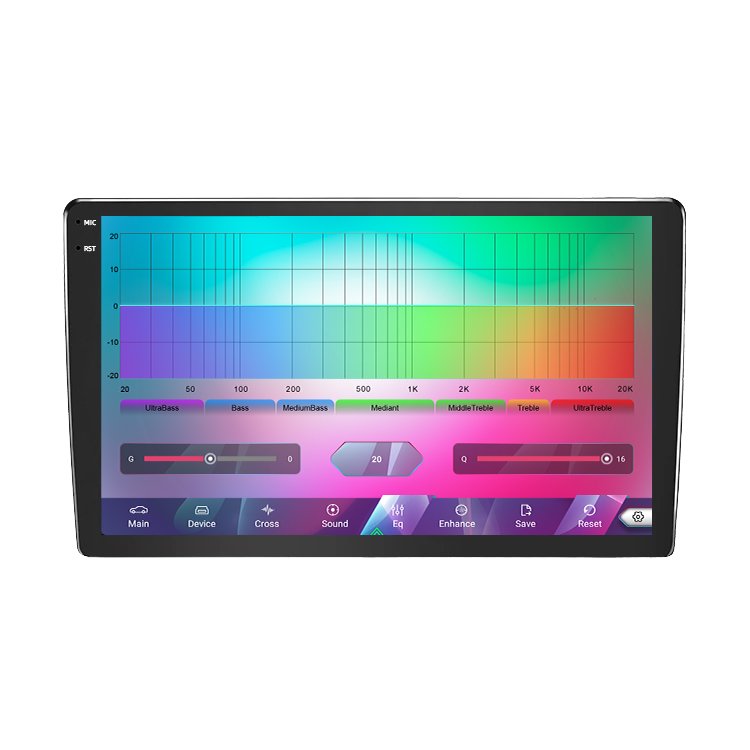 High Performance Qualcomn Octa-core Car Stereo Audio Amplifier Car Play Android Auto Car Monitor GPS WIFI Multimedia Player