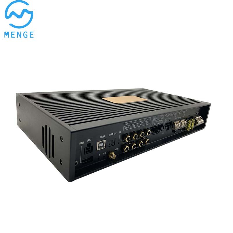 Popular 470W Class AB Monoblock Car Dsp bluetooth Optical Amplifier 12V Power With 470W RMS Power for Car Audio