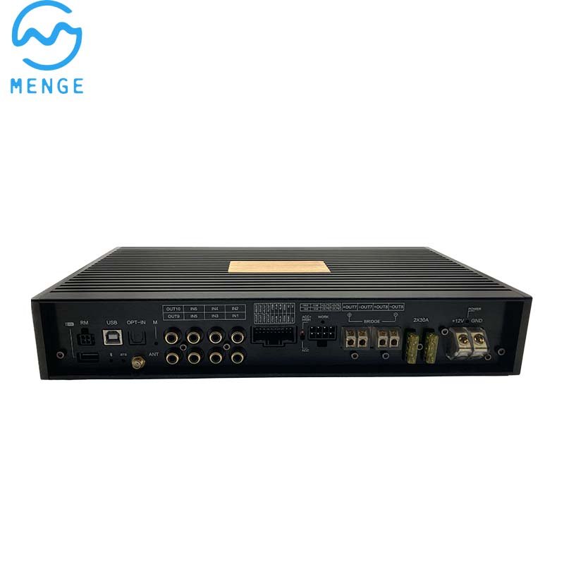 Popular 470W Class AB Monoblock Car Dsp bluetooth Optical Amplifier 12V Power With 470W RMS Power for Car Audio