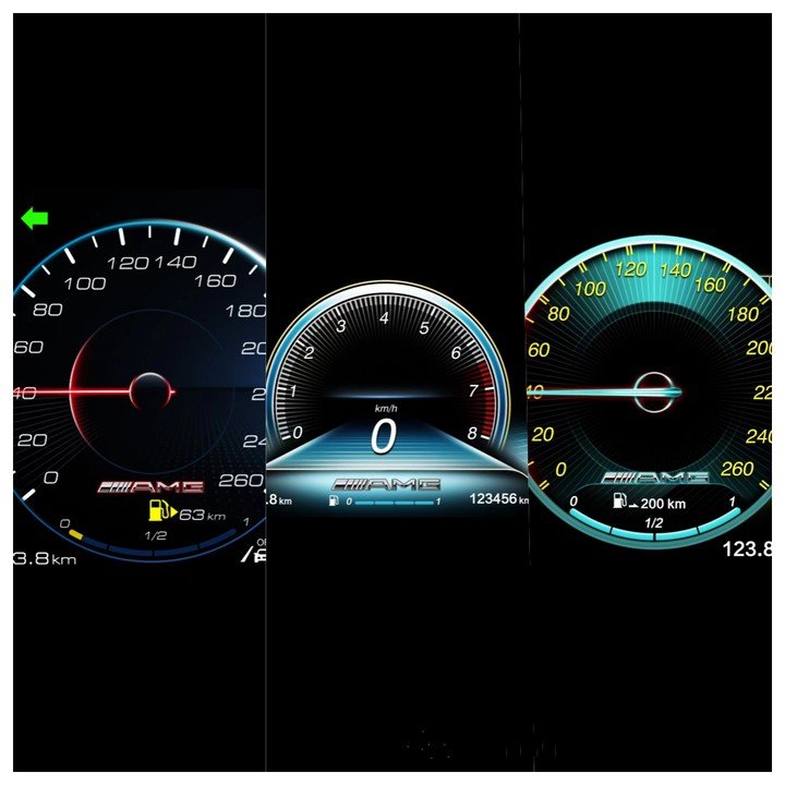 Digital Cluster Virtual LCD Dashboard for Mercedes Benz C W204 2011-2014 Instrument Display Speedometer Screen Multimedia Player