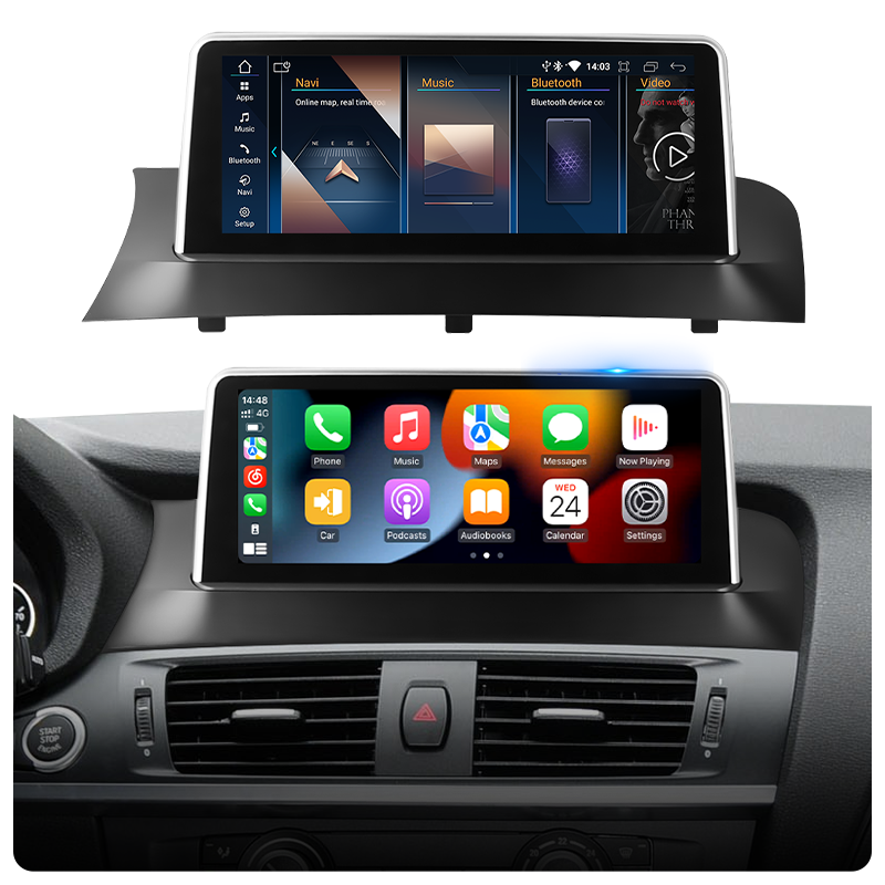 KLYDE 10.25/12.3'' Android 13 Car Radio for BMW X3 X4 E83 F25 F26 2006-2017 CIC NBT EVO Wireless Carplay Auto Stereo Screen