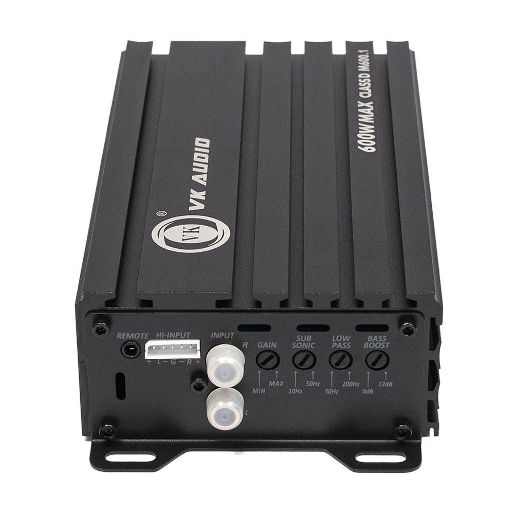 12V 1 Ch Class D Mono Block Digital Car Power 600W Amplifier Music Powerful Car Amplifiers 1 Channel