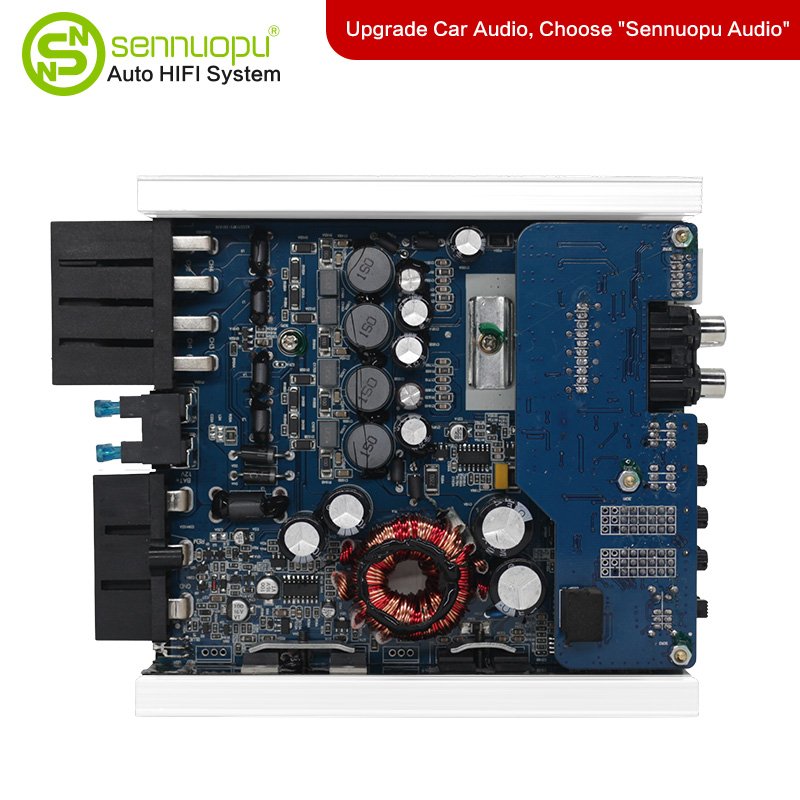 Sennuopu Power 4 Channel Class D Amplifier 12 Amplifier 4 Channel Car for Automobile Audio System Receiver Amplifier 12 Months