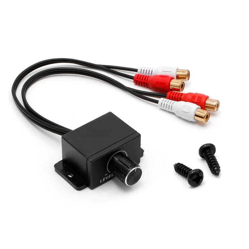 Car Audio Amplifier Bass RCA Level Remote Volume Control Knob LC-1 Universal