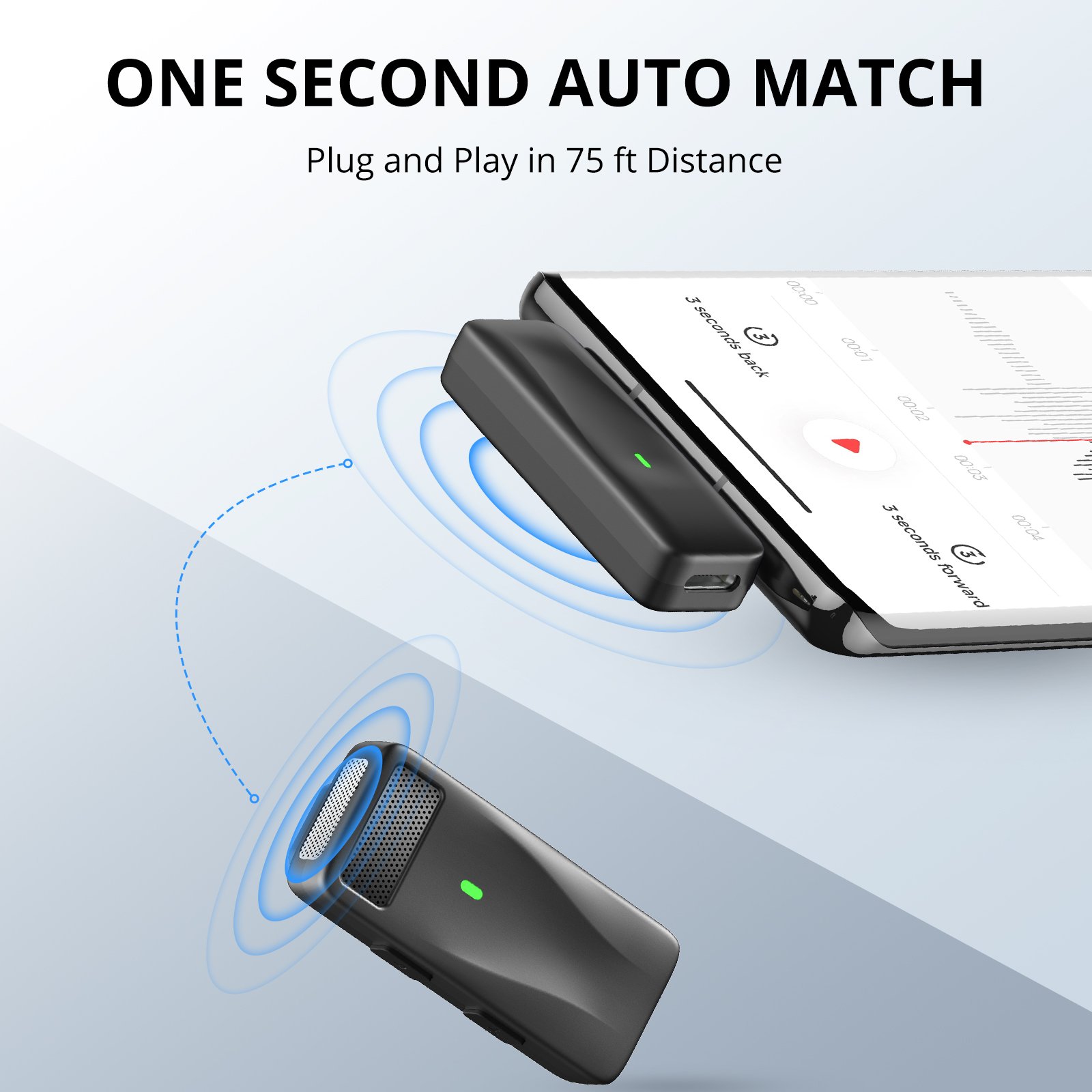 Starmax Trendy M7 Pro Microphone Wireless professional For IOS Android wireless lavalier