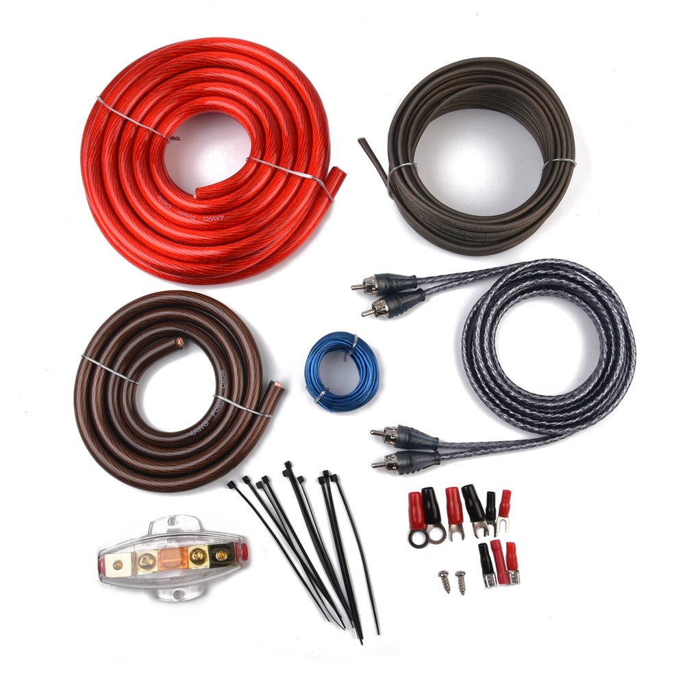 High Quality OFC /CCA Wiring Kit Car Subwoofer Cable Kit Car Audio Amplifier Wiring Kit