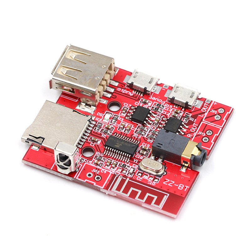 YXW Bluetooths 4.1 MP3 Decoder Board Module Audio Receiver Board Lossless Car Speaker Amplifier Board
