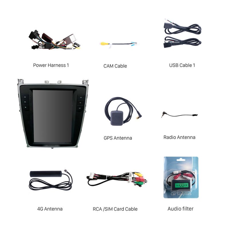 Android 10.0 9.7 Inch Car Radio Autoradio for 2012-2019 Bentley Flying Spur/Continental Radio Car Play Gps Navigation WIFI DAB