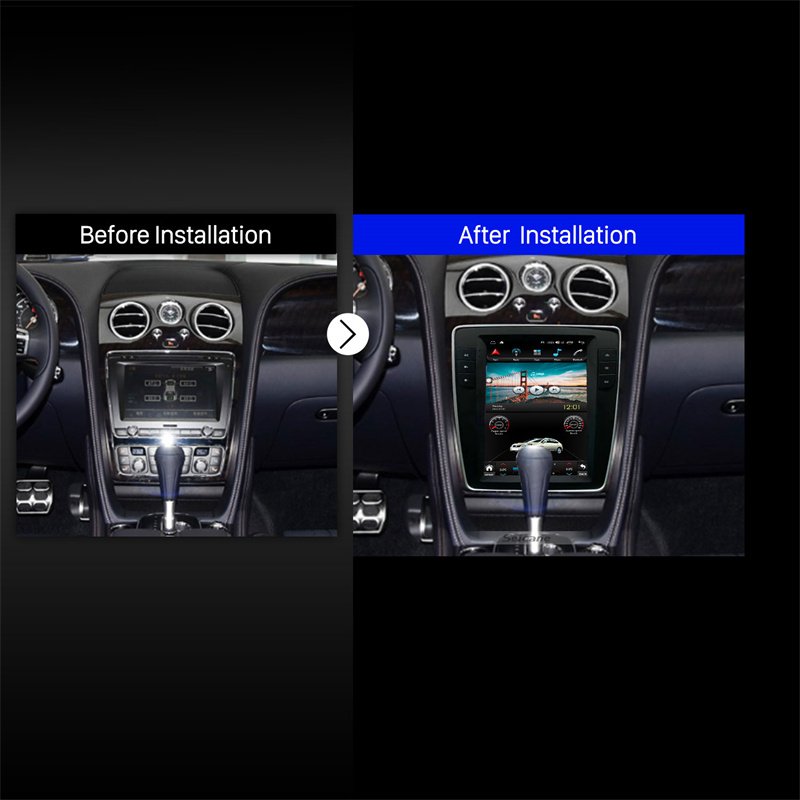 Android 10.0 9.7 Inch Car Radio Autoradio for 2012-2019 Bentley Flying Spur/Continental Radio Car Play Gps Navigation WIFI DAB