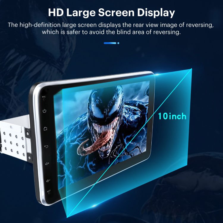 Ts7 Chip Touch Screen 10 Inch GPS Navigation Android Car Radio Video MP5 Car Player