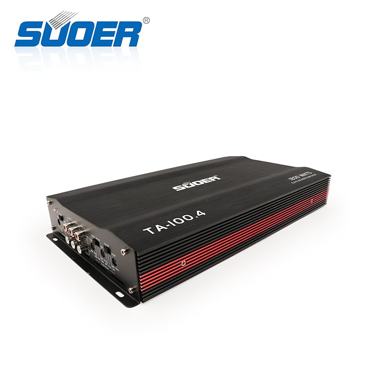 TA-100.4 Car Amplifiers 1200 Watts Max Power 4 Channels Class AB Car Audio Amplifier