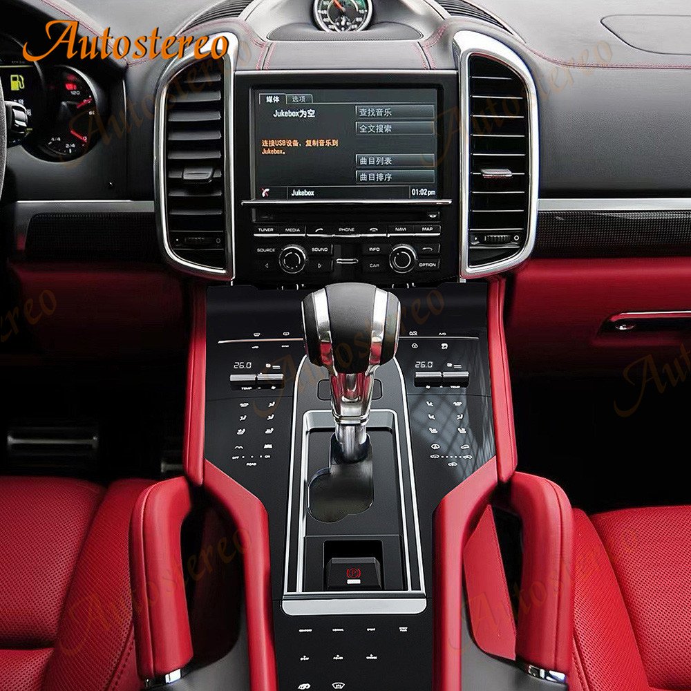 2024 GEN Upgrade Car Console Touch Keys for Porsche Cayenne 2010-2017 Front Panel Multimedia Player Update Kits Plug and Play