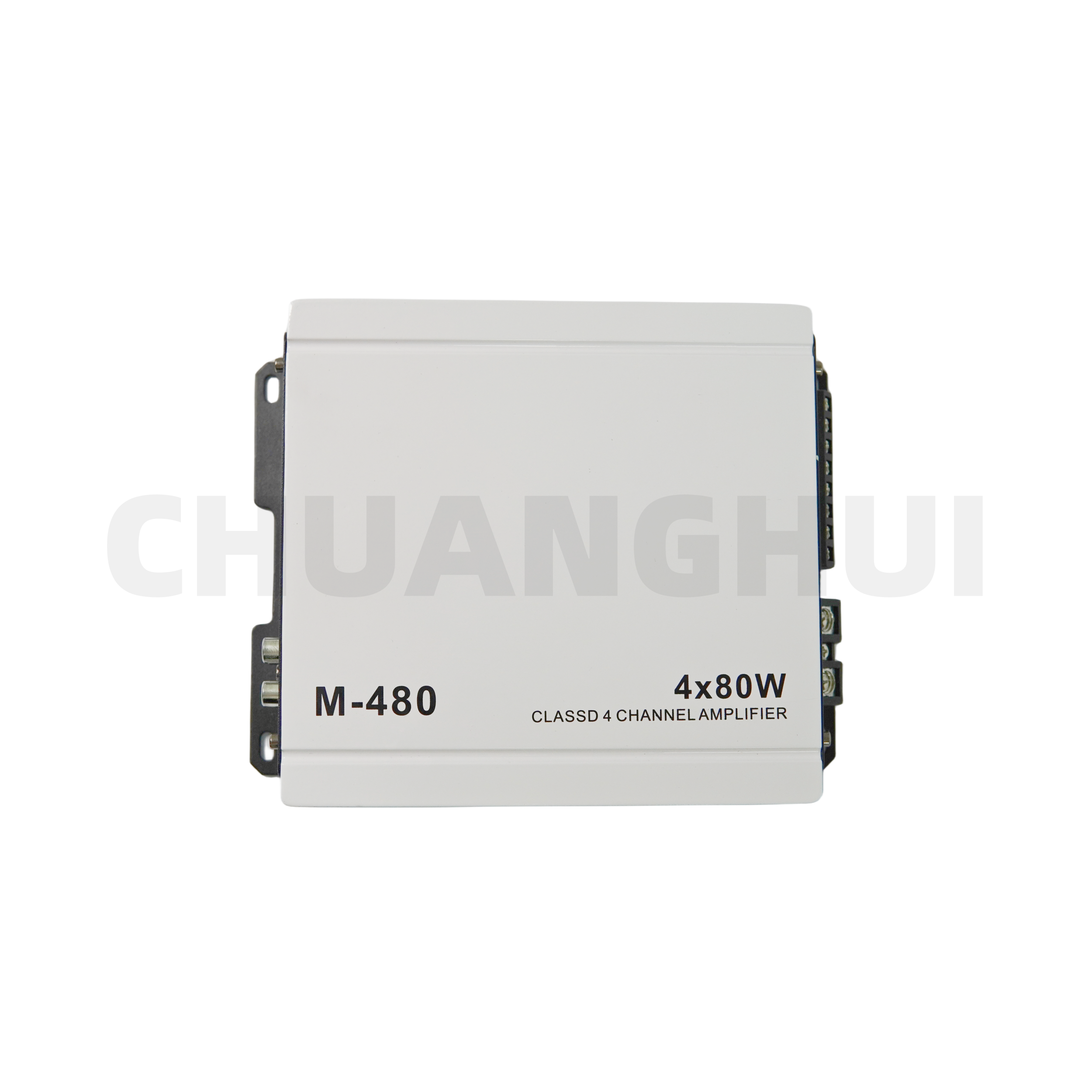 Car Audio Amplifier Class D Full Range Amplifier 5332 IC Professional Amplifier Small Size High Power 80 Watts 4 Channel 0--12db