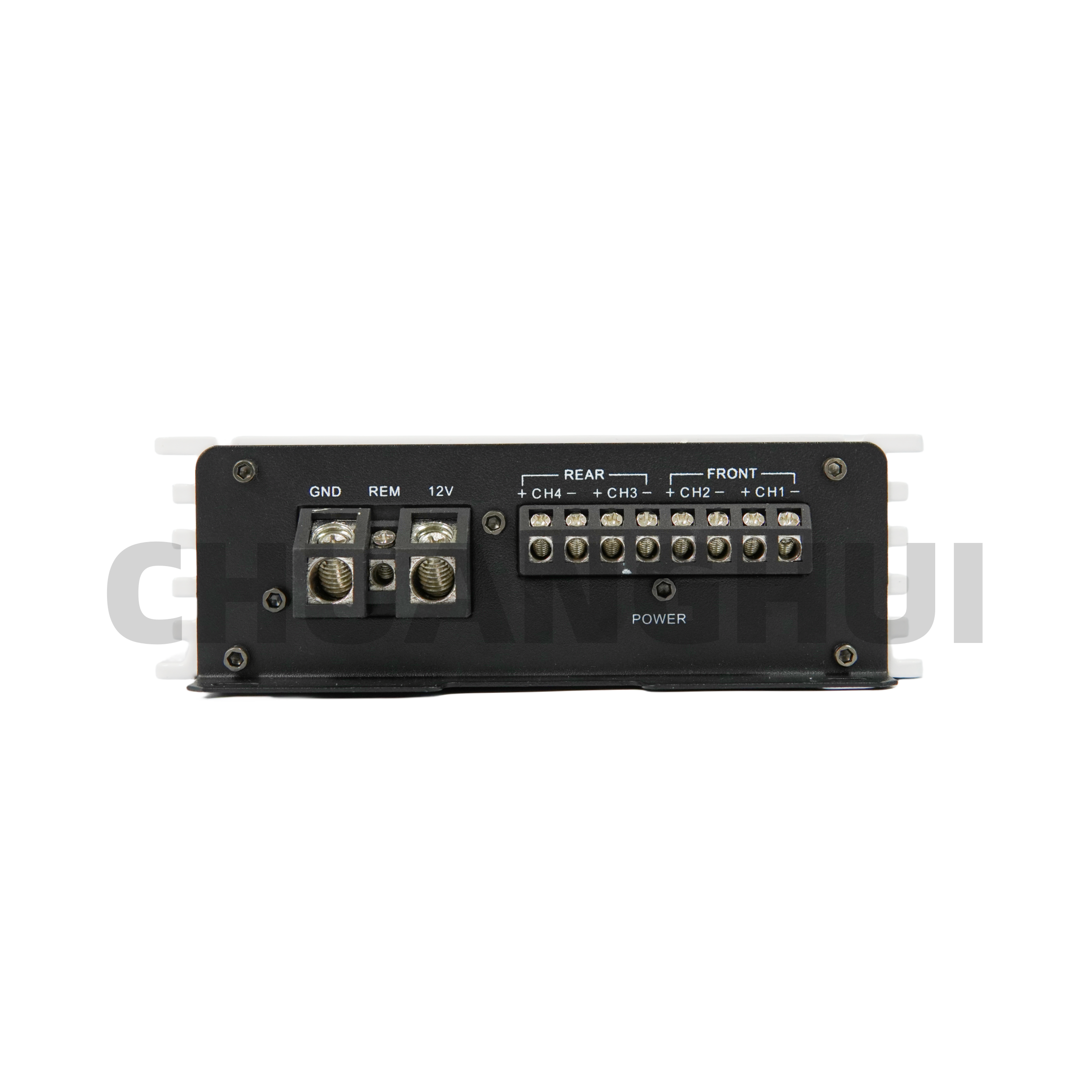 Car Audio Amplifier Class D Full Range Amplifier 5332 IC Professional Amplifier Small Size High Power 80 Watts 4 Channel 0--12db