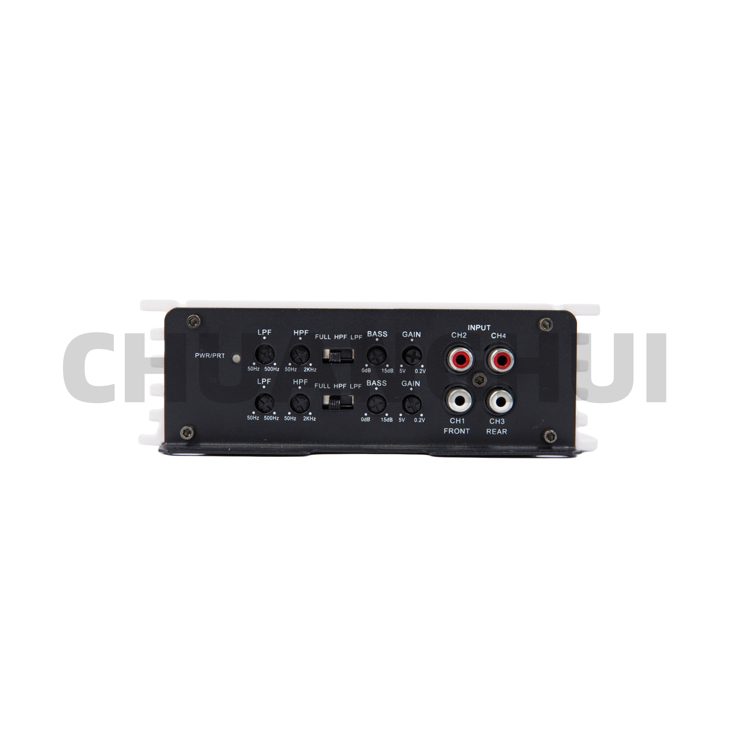 Car Audio Amplifier Class D Full Range Amplifier 5332 IC Professional Amplifier Small Size High Power 80 Watts 4 Channel 0--12db