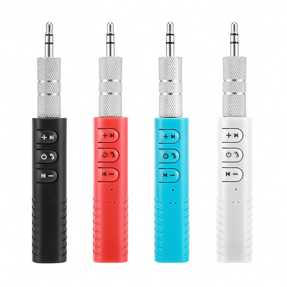 New Receiver 3.5mm Jack Car Kit Hand Audio Music Adapter Auto AUX Kit for Speaker Headphone