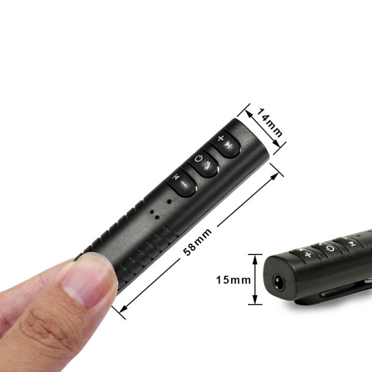New Receiver 3.5mm Jack Car Kit Hand Audio Music Adapter Auto AUX Kit for Speaker Headphone