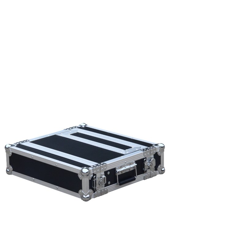Customize aluminum 2U 3U flight case for wireless microphone
