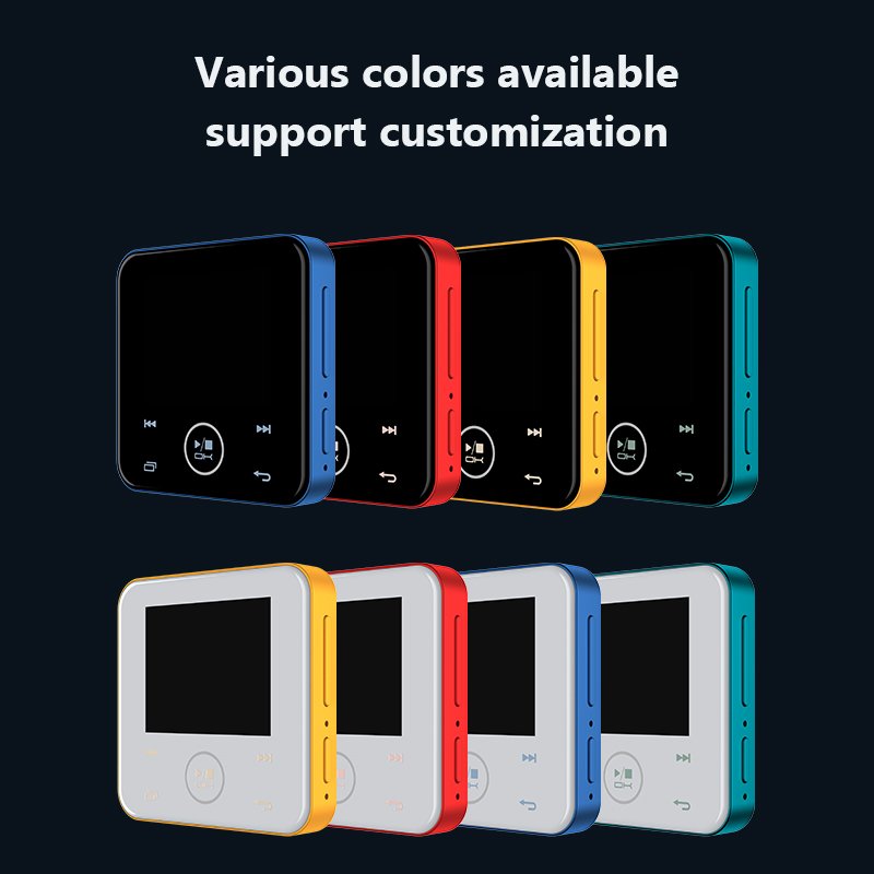HBNKH Multifunctional Customized Logo Packaging Car Mp3 Player With SD Card Slot and Speaker Mp4