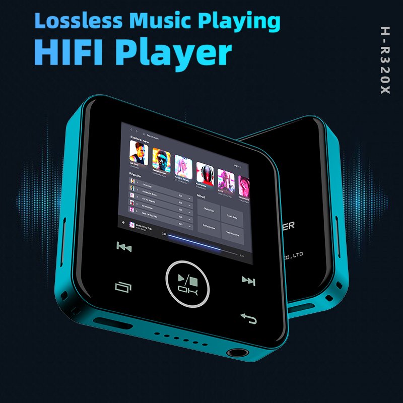 HBNKH Multifunctional Customized Logo Packaging Car Mp3 Player With SD Card Slot and Speaker Mp4